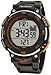 Armitron Sport Men's 40/8254ORG Black Strap Orange Accented Digital Chronograph Watch