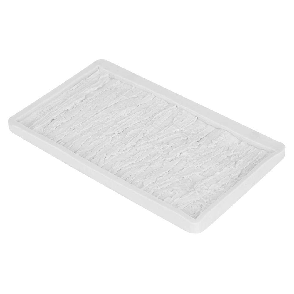 Fdit Silicone Mould Fondant Mould Tree Bark Shaped Cake Decorating Fondant Cake Mould Home Baking Tool Multi-Way Packaging