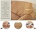 Ameritex Chair Cover, Reversible Quilted Furniture Protector, Ideal Chair Slipcovers for Pets & Children, Water Resistant, Will Keep Your Couch Stain, Dirt&Scratches-Free (Style2 Beige, 23'')