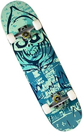 Chaokele Grip Tape Sturdy Maple Deck for Pro&Beginner Cool Skateboard