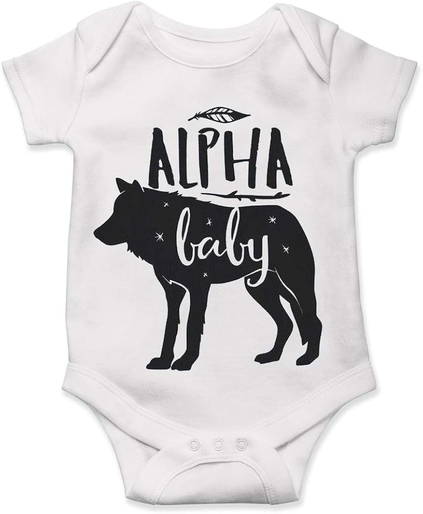 wolf onesie baby