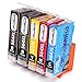 Office World 4 Color Printer Ink HP 564 XL, Compatible with HP Photosmart 5520 6520 7520 5510 6510 7510 7525 B8550 C6380 D7560 Premium C309A C410 Officejet 4620 Deskjet 3520