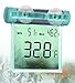 Easy-Read Outdoor Digital Window Thermometer with Min/Max Display, Weather-Resistant, Rotating Suction-Cup Mount, 4.25