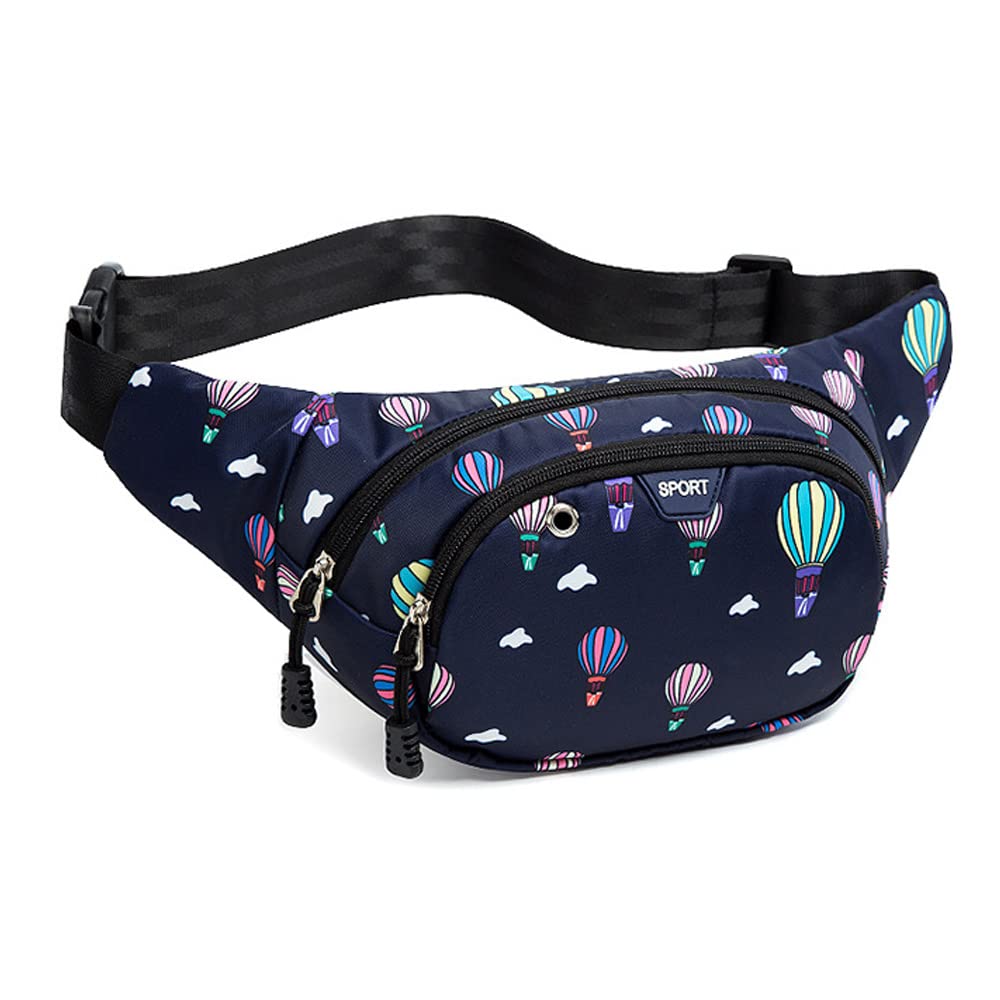 DZOZO Bumbag Waist Bag Fanny Packs Waist Fanny Packs Hiking Running Waist Bag Running Pouch Waist Packs Cycling Bum Bag Travel Dog wolking Waist Bag Money Hip Pouch Adjustable Belt Waistpacks