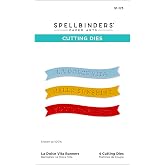 Spellbinders S1-173 La Dolce Vita Banners Etched Dies from The La Dolce Vita Collection