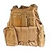 PMLAND Tactical Molle Airsoft Vest Paintball Combat Soft Vest Tan