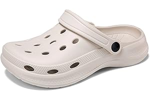 Liromna RCEBOT Unisex Garden Clogs Breathable Quick Drying Garden Shoes with Arch Support for Men and Women