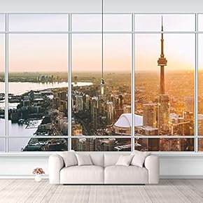 Wall Murals for Bedroom Japanese Style Grid Door View Large Removable Wallpaper Peel and Stick Wall Stickers - 66x96 inches