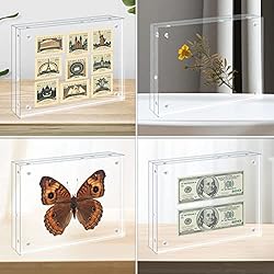 Egofine 8x10 Acrylic Frame, 20mm Thicker Frameless