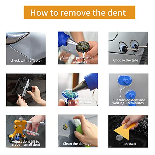 Fly5D dent pullers PDR Tools dent Removal Tools Pops a Dent Bridge Dent