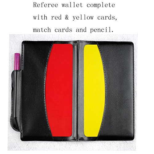 image for Jiele Referees Notebook Red and Yellow Card Regular large Red Card Yel