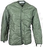 Field Jacket Liner, M-65, Olive Drab--Genuine Military Issue, X-Large - NSN:8415-00-782-2890