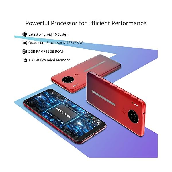 Mobile-PhoneBlackview-A80-4G-Smartphone-SIM-Free-Phones-UnlockedAndroid-10-Phone-with-6217-inches-Waterdrop-Screen13MP-Quad-Camera4200mAh2GB16GB128GB-ExtensionFaceFingerprint-Unlock-Red Blackview Mobile Phone, A80 4G Smartphone SIM Free Phones Unlocked,Android 10 Phone with 6.217 inches Waterdrop Screen…