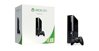 Xbox 360 - Konsole Slim 500GB, schwarz