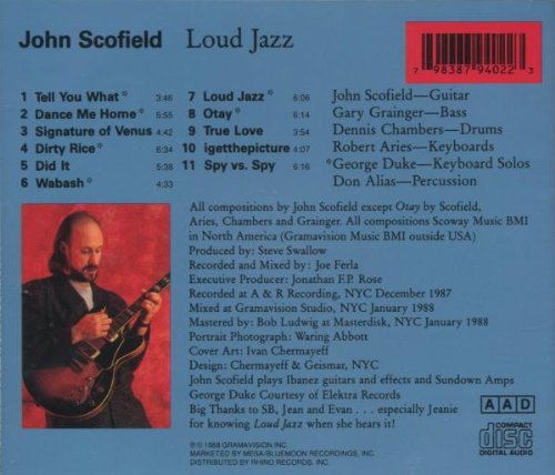 Loud Jazz Scofield John Amazon De Musik