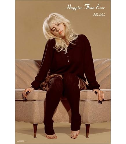 Billie Eilish Poster Hit Me Soft And Hard 2024 Tour Album