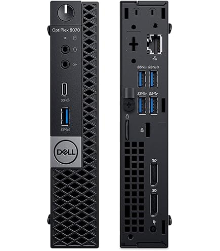 Amazon.com: Dell Optiplex 5070 Micro MFF Desktop Computer Business