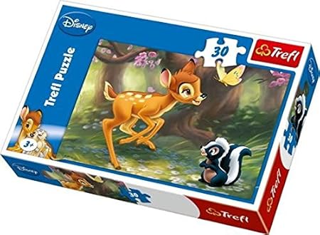 Trefl 'Disney Bambi und Blume Puzzle (30, Mehrfarbig)