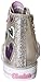 Skechers Kids Shuffles Light Up Sneaker (Toddler/Little Kid), Silver/Multi, 12.5 M US Little Kid