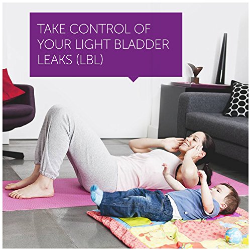 Poise Incontinence Ultra Thins, Long, Light Absorbency, 24 Count (Pack of 6)