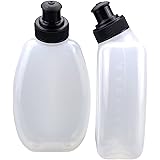 HECHZSO 2x10 oz BPA-Free Water Bottles for the Running Hydration Belt, Fuel Belts Replacement Bottle Set for Marathon Walking