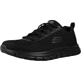 Skechers Mens Skechers Men's Track Moulton | Training, Memory Foam, Machine Washable, Engineered Mesh, Lightweight, Traditional Lace-up