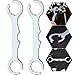 2 Pieces Beer Faucet Wrench Stainless Steel Multifunction Wrench Spanner for Tap Beer Tower Coupler Multi-use Faucet Key Tool Removal