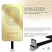 ASAKUKI Wireless Charging Receiver, Ultra-Thin Copper Coil Patch with Overvoltage Protection for Qi Wireless Charging Adapter–Smart & Fast Microchip Technology