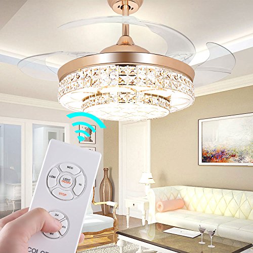 COLORLED Universal Handhold Ceiling Fan Remote Control Kit and Receiver with Control Up Down Light (White)