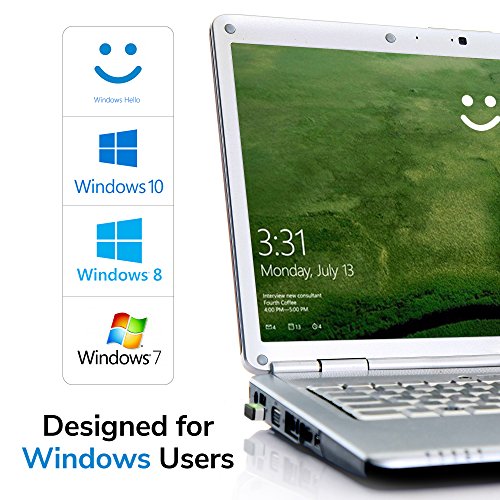 image for GMYLE Mini USB Fingerprint Reader, 360 Touch Speedy Matching Multi Bio