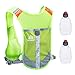 Triwonder Reflective Running Vest Hydration Vest Hydration Pack Backpack for Marathoner Running Race Cycling
