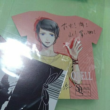 Amazon Co Jp プロアニ 応援フェア ツキプロ Summer Vacation 17 アニメイト特典 Tシャツカード Quell 壱流 Sq 野上翔 ツキウタ ホビー 通販