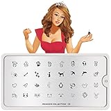 MoYou-London Nail Art Princess Plate Collection 03