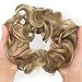 Dodoing Curly Messy Hair Bun Extension Ponytail Hairpiece Hair Extensions Donut Hair Chignons Hair Piece Wig 14 Colorsthumb 3
