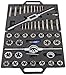 Drill America - DWT45PC-MM-SET 45 Piece Carbon Steel Tap and Die Set (6 mm - 24 mm, NC and NF), DWT Series