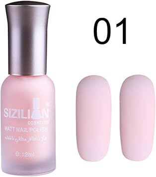 Vernis à Ongles Mattes Et Scrub Sechage Rapide Longue Tenue De 12ml Vernis à Ongles Mat Pas Cher Ete Nail Huile Pour Nail Art Gel à Ongles Gel De