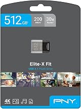 PNY 512GB Elite-X Fit USB 3.1 Flash Drive 200MB/s Fast Portable Storage view 8