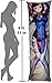 GB Arts Overwatch D.VA Bunny Peach Skin 150cm x 50cm High Quality Pillowcase