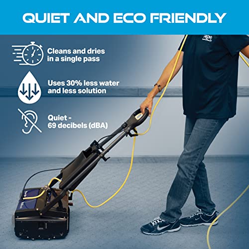 Multiwash 14 inch Commercial Floor Scrubber Machine by PowrFlite