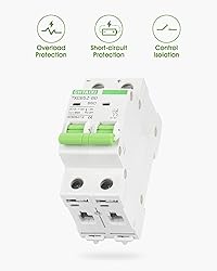 12V-110V DC Miniature Circuit Breaker, 60 Amp 2