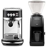 Breville Bambino Plus Espresso Machine Bundle w/ Baratza Encore ESP Espresso Grinder | Black | BEP501BTR1BNA1