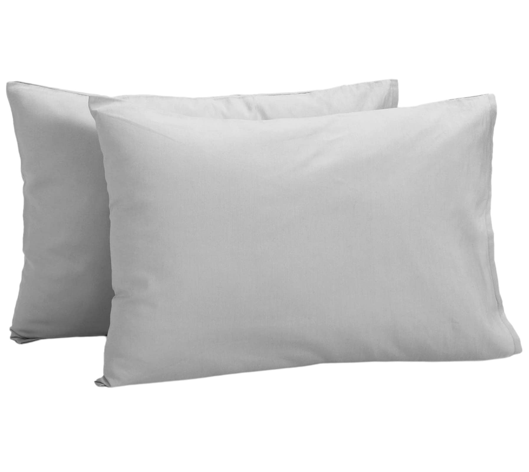 Toddler Pillowcase, 100% Cotton Pillowcase for Toddler Pillows - 2 Pack Baby Pillow Cover Cot Bed, Kids Travel Pillow Case 40 x 60cm, Envelope Closure Infant Pillowcases - Crib Bed, At School