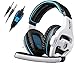 SADES SA810 3.5mm Wired Stereo PC Gaming Headset with Microphone for PC/Laptop(Black White)thumb 3