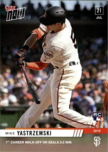 Amazon 2019 Topps Now Mike Yastrzemski July 21st 1st Career 