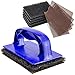 [5 Grill Screens, 5 Pads, 1 Holder Pack] Grill Cleaning Kit, Griddle Metal Scouring, Heavy Duty Degreaser of Stainless Steel Flat Tops, BBQ Stain, Scraper for Outdoor, Restaurants and Home Kitchen
