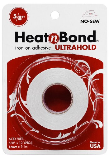 Thermoweb Heat'n Bond Ultra Hold Iron-On Adhesive-5/8"X10 Yards