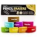Pencil Erasers 8 Block Pencils Eraser Pack for Kids Art School Classroom