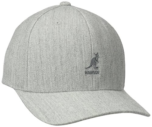 Kangol Men's Wool Flexfit Baseball, Flannel, Small/Medium