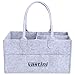 Baby Diaper Caddy - Portable Diaper Storage Caddy Organizer, Nursery Storage Bin and Car for Diapers and Baby Wipes, Diaper Organizer, Diapers Organizer, Car Organizer