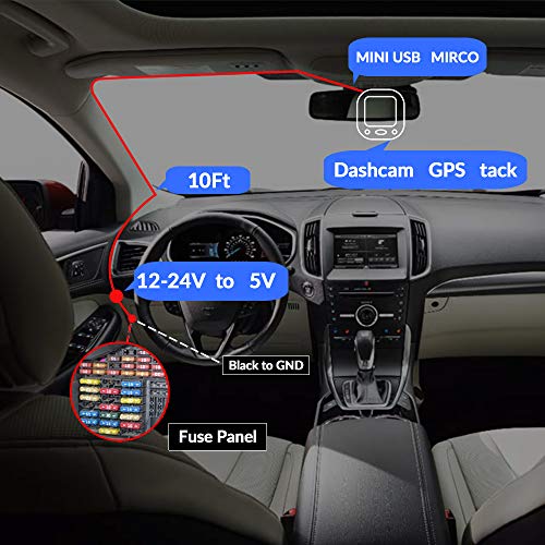 Skyview DashCamHardwireKit DashCamCharger DashCamHardwireKit
